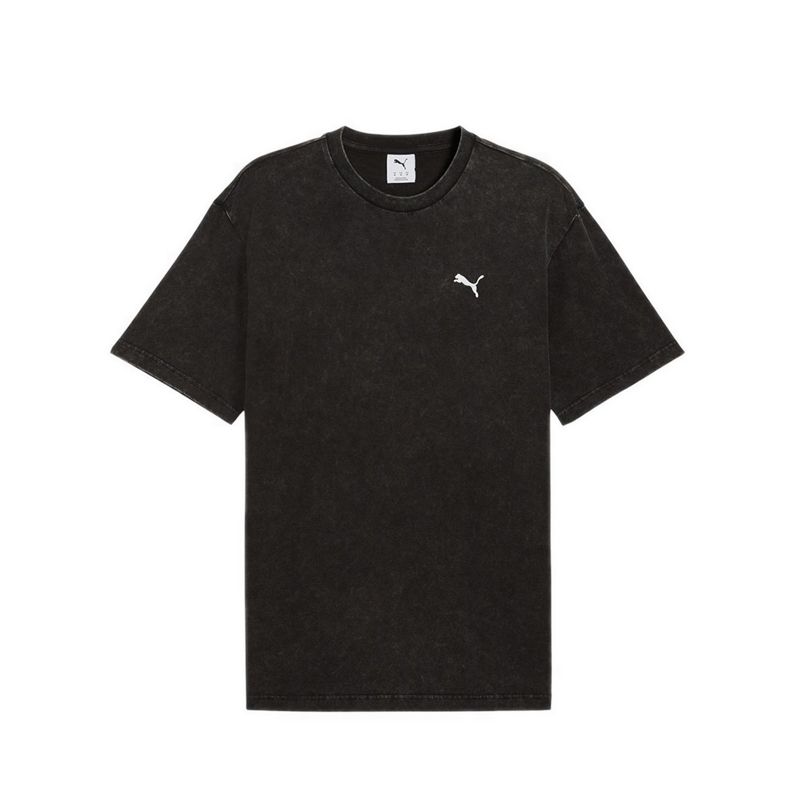 ESS ELEVATED Relaxed Wash Men's Lifestyle T'Shirt - Black