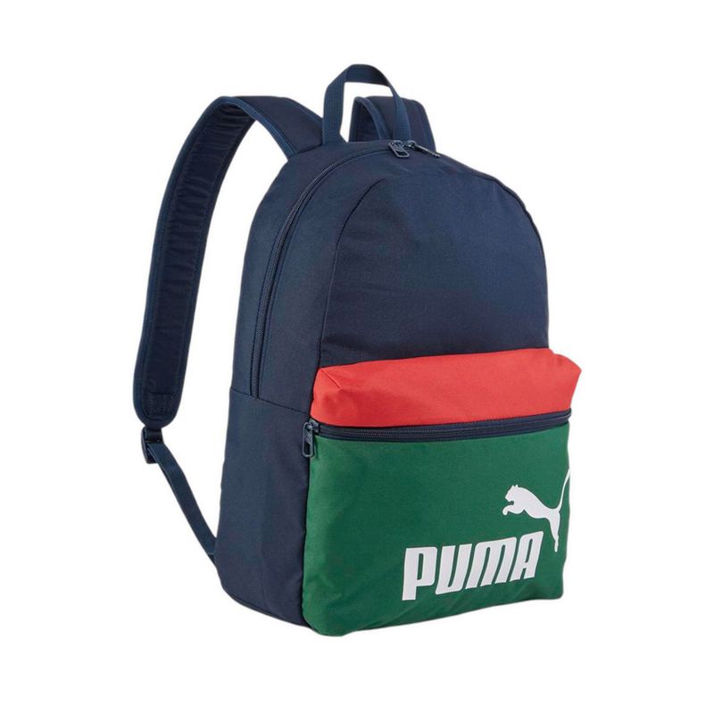 Phase Colorblock Unisex Lifestyle Backpack - Navy
