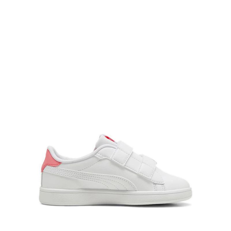 Smash 3 Badges Girls Sneakers - White