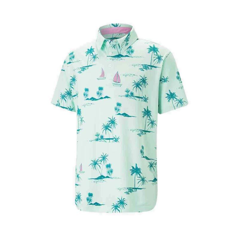 CLOUDSPUN LOW TIDE MEN'S POLO - MINT