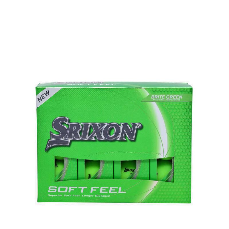 Soft Feel14 Brite Golf Ball Mens - Green