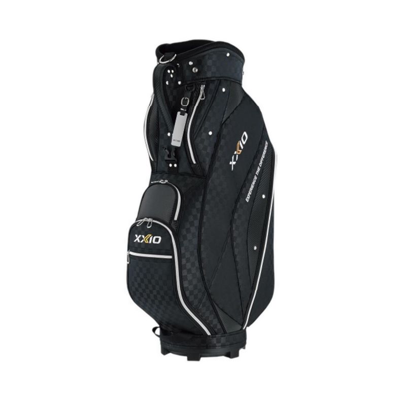 GGCX161 Light Weight Cart Bag Mens - Black/Check