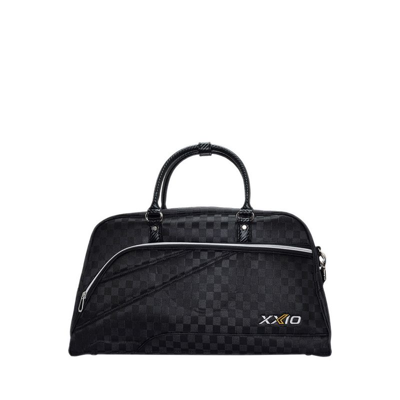 GGBX161 Boston bag Mens - Black Check